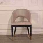 Italian Fashion Dining Chair Simple Modern Hotel Backrest Negotiating Commercial