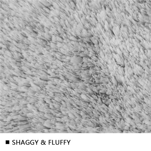 Washable 32" X 47" Super Soft Bath Mat Shaggy Bathroom Rug Sets
