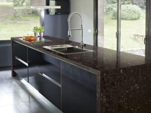 China India Angola Brown Granite Slab Countertop kitchen Granite Tile Countertop Cost Vanity Tops wholesale