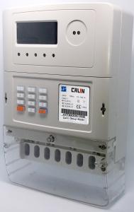 China STS Token Operated 3 Phase Electric Meter , Electricity Prepayment Meter wholesale