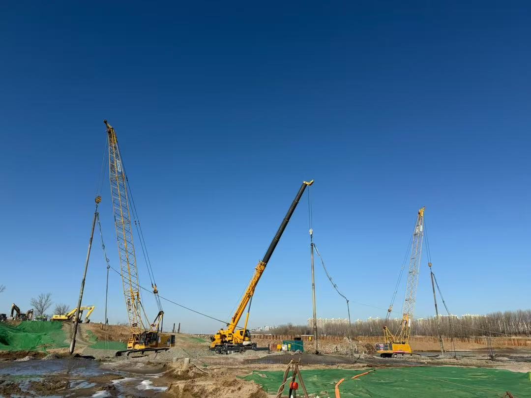 Improve Ground Conditions With Vibroflot Equipment To Rig Made Of Durable Carbon Steel In 0-50°C Environment