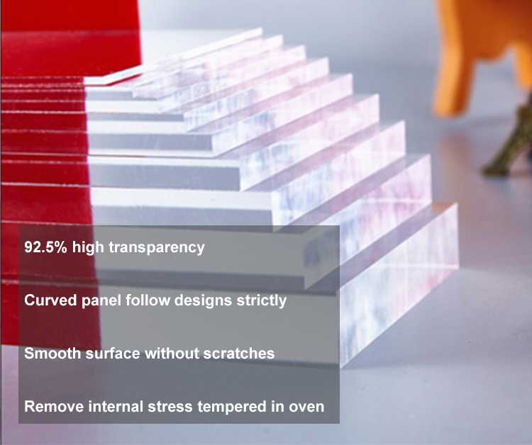 800mm Custom Made Cast Acrylic Tube for Transparent Panel and High Surface Hardness