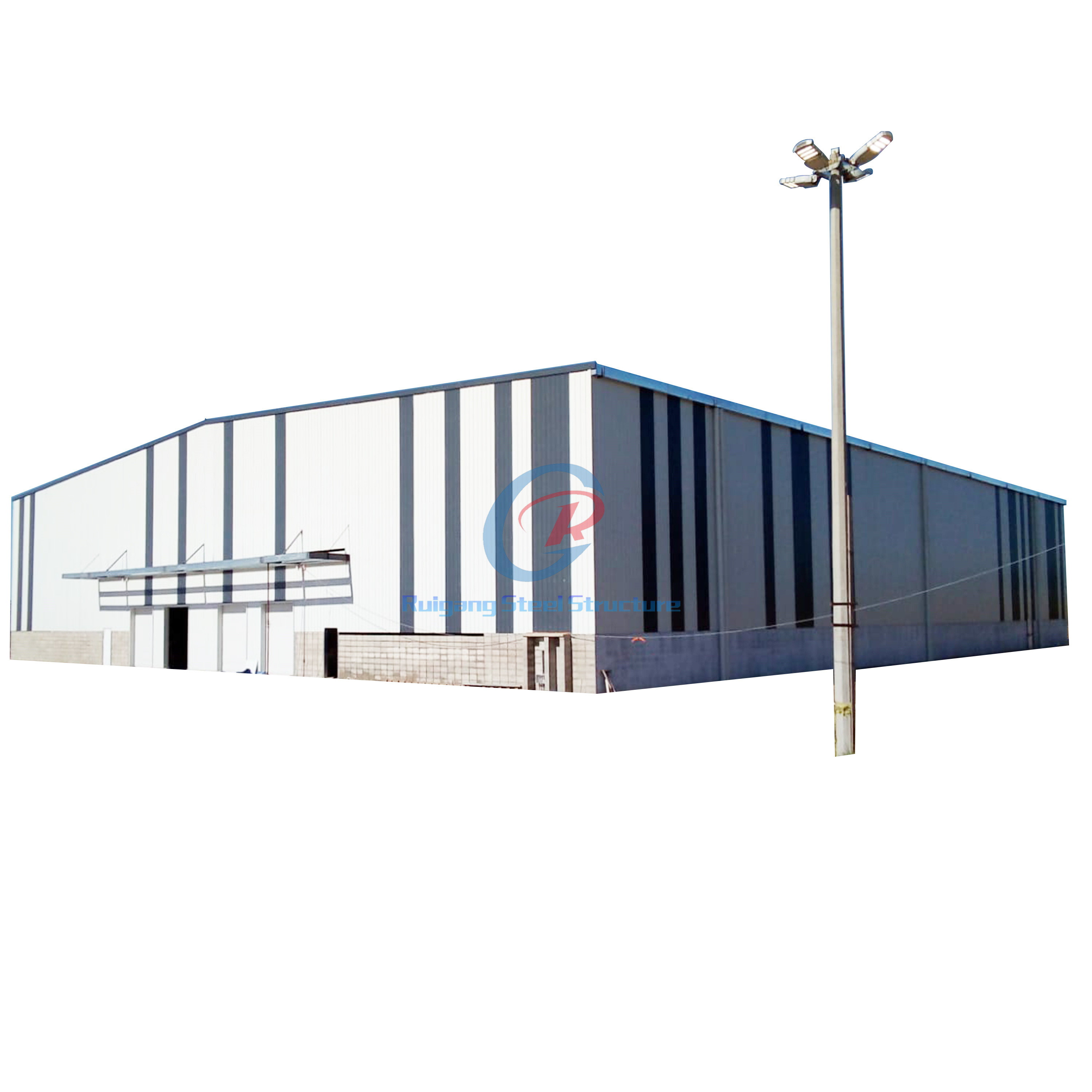 Prefab Prefabricated Steel Structure Hangar Workshop Building Warehouse With Large Span