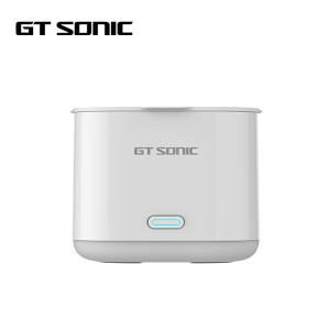 China White Mini Ultrasonic Jewelry Cleaner , Home Jewelry Cleaning Machine 10W wholesale