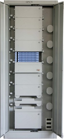 Waterproof Fiber Cross Connect Cabinet , ODF Optical Distribution Frame