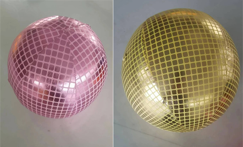 2-4 Years Age Range Colorful Inflatable Disco Ball with Hang Loop