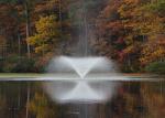 Outdoor Garden V Shape Small Musical Fountain Colorful 12 Month Free Warranty