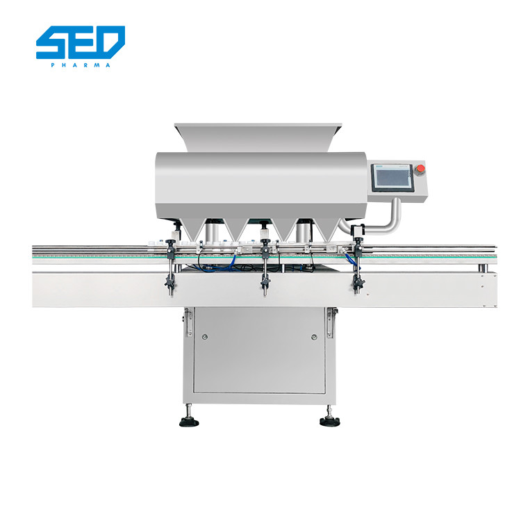 Electronic Soft Gelatin Capsule Counting Machine With Siemens Touch Screen