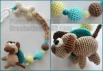 Teething necklace, Breastfeeding Necklace for Mom, Teething toy, Nursing