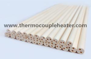 China 98.3 - 99.9% MgO Ceramic Tube 2 4 Holes For Cartridge Heater wholesale