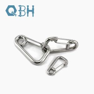 China 304 Stainless Steel Simple Spring Hook Rigging Hardware Fitting 316 wholesale