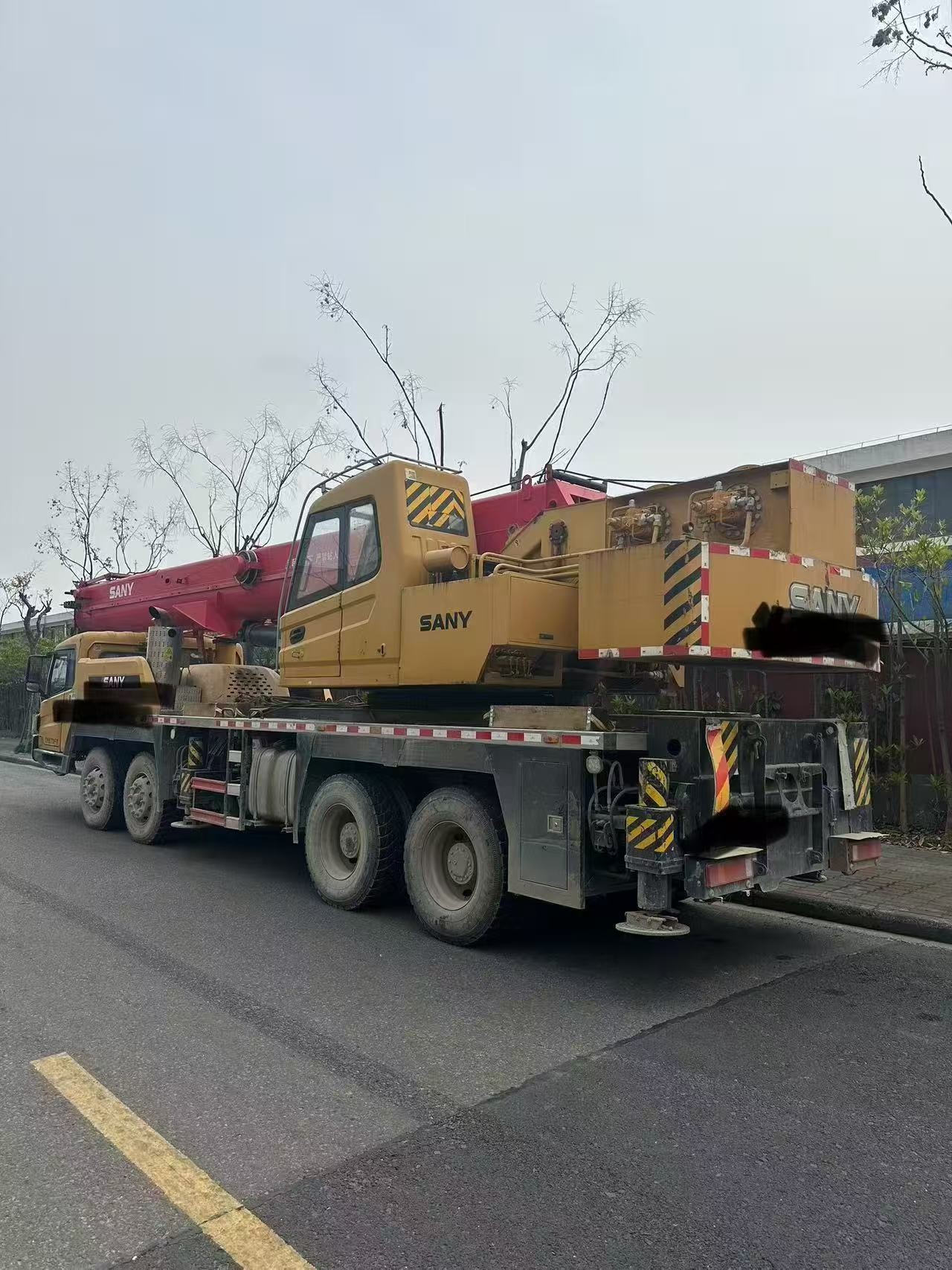 China Construction Lifting Equipment Cranes Hydraulic Truck Mounted Used SA NY STC350T 35t Mobile Truck Cranes Price for Sale