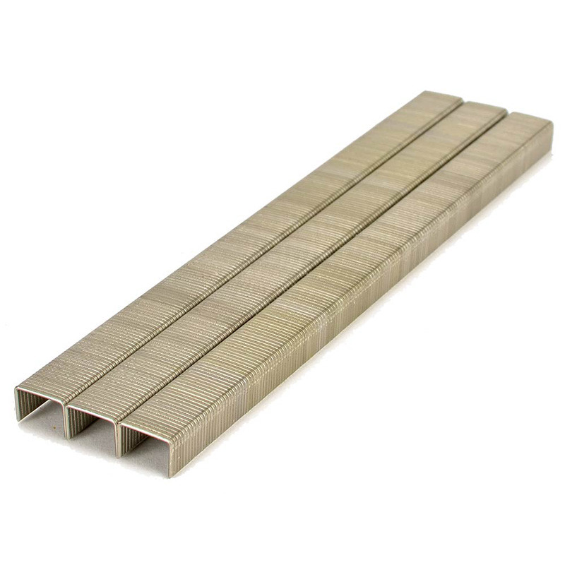 Galvanized Type 53 Staples 10mm 7/16" Crown JT21 5/16 Length Chisel Point