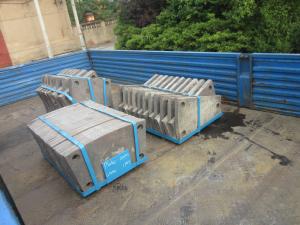 China High Cr Steel End Liner Castings HRC43-52 Hardness Abrasion Resistance wholesale