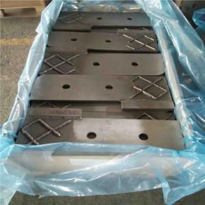 China Wear Resistant 203x25x60mm 203x28x50mm Cane Knife Edges wholesale