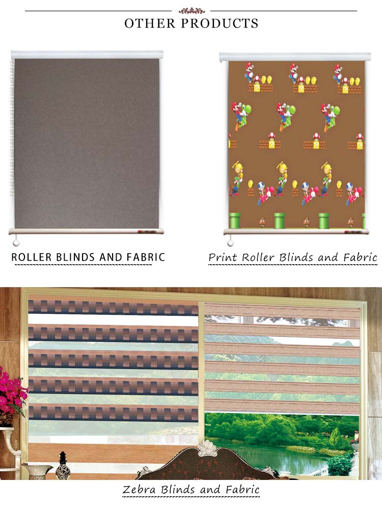 Double roller blinds window blinds fabricin door blinds fabric white coating roller fabric Europe style two layer blind