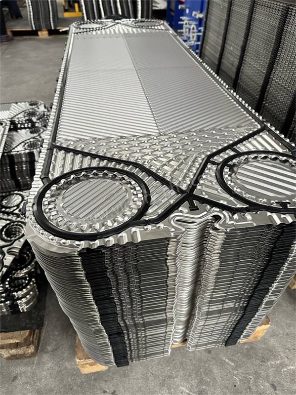 Heat Exchanger Plates Crafted From SPX APV Titanium And Titanium Palladium Alloy