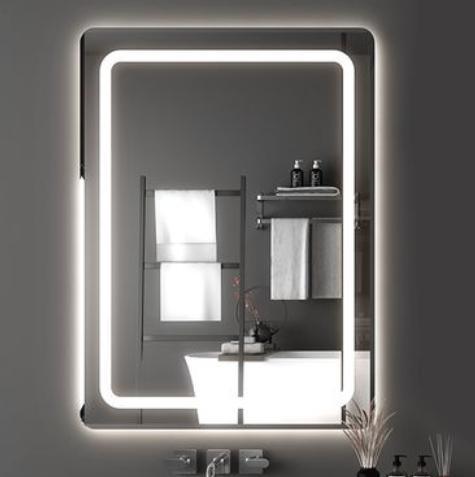 Mirror Production Line / Glass Cutting / Sandblasting / Sanding / Edging / Beveling / Laser Engraving Marking / Film Applicator Machine Bathroom Mirror Process