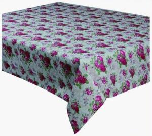 China Rotary Printed Polyester Table Covers With Fruit Flowers Design wholesale
