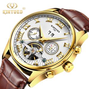 China Business Mechanical Skeleton Watch Power Reserve Automatic Skeleton Watches wholesale
