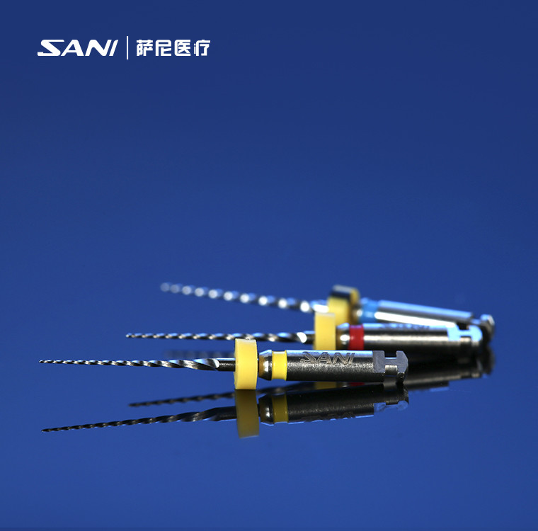 Kids Pediatric Dental Rotary Endo Files With Niti Materials Blue Heat