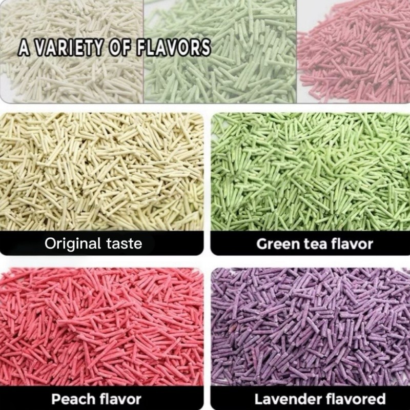 OEM Best Peach Cat Litter Original Natural Hard Clumping Odor Control Flushable