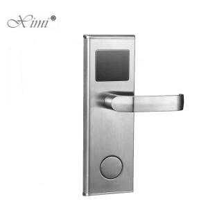 China Smart RFID Hotel Door Lock Stainless Steel EM4305 Hotel Card Lock RFID Door Hotel Lock wholesale