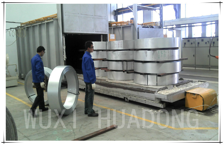 5T Copper Bar Bogie Hearth Furnace , Bright Vacuum Annealing Furnace