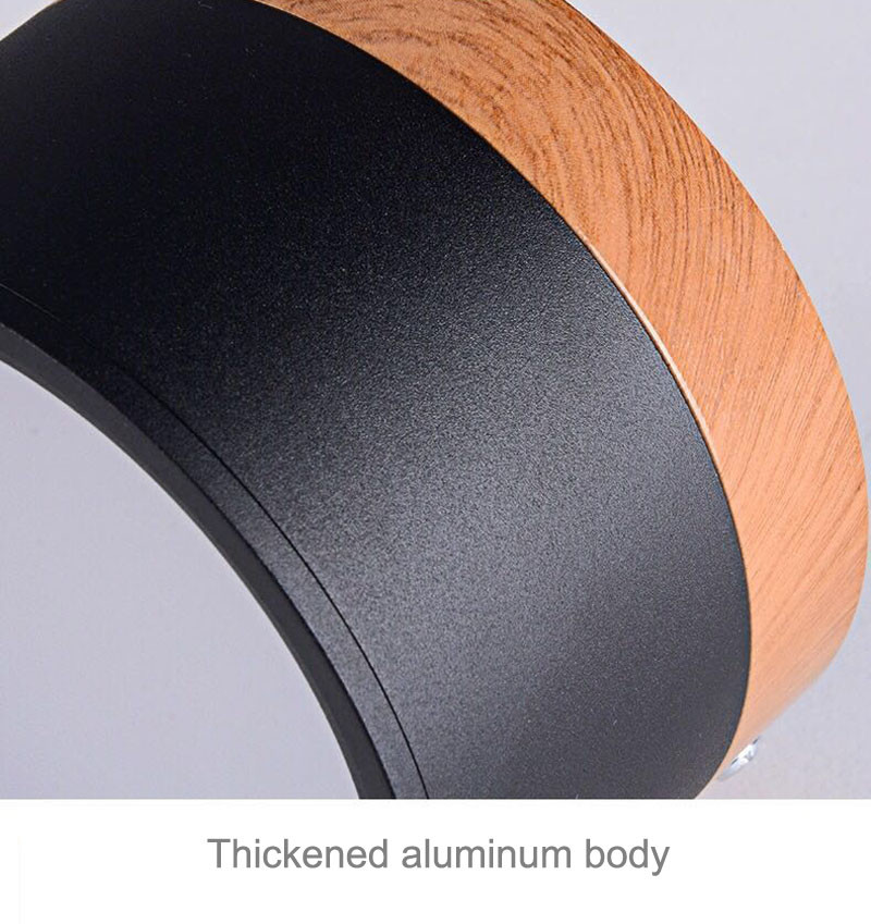 LED Downlight dimmable 5W 7W 9W12W15W Nordic wood modern Led surface mounted ceiling light(WH-WA-13)