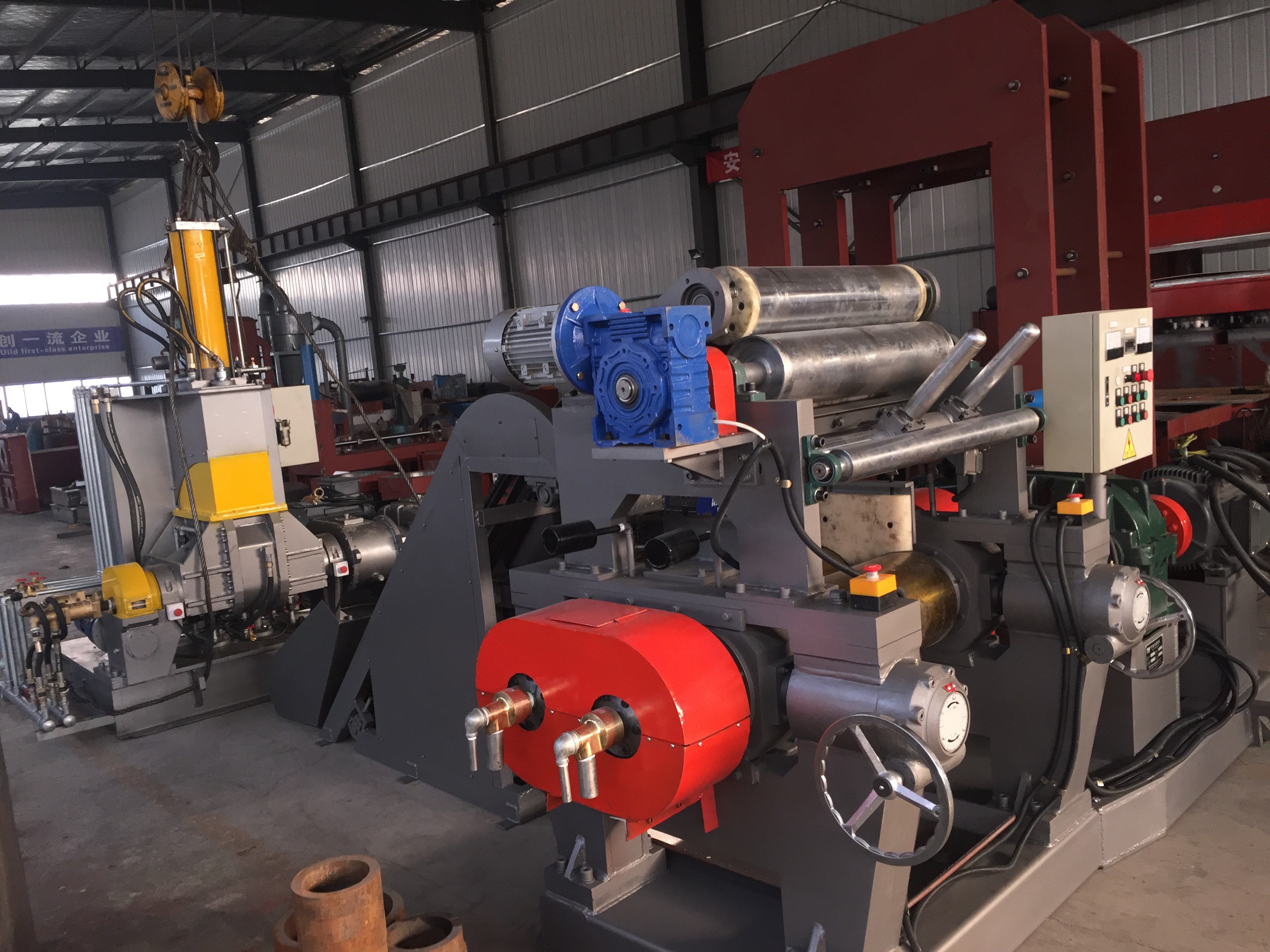 250L Rubber Processing Equipment Rubber Kneader Machine For Construction
