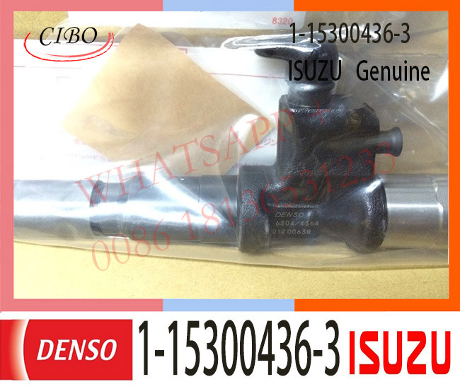 1-15300436-3 Engine Fuel Injector 1-15300436-1 1-15300436-2 For 6WG1 095000-63039709500-6300