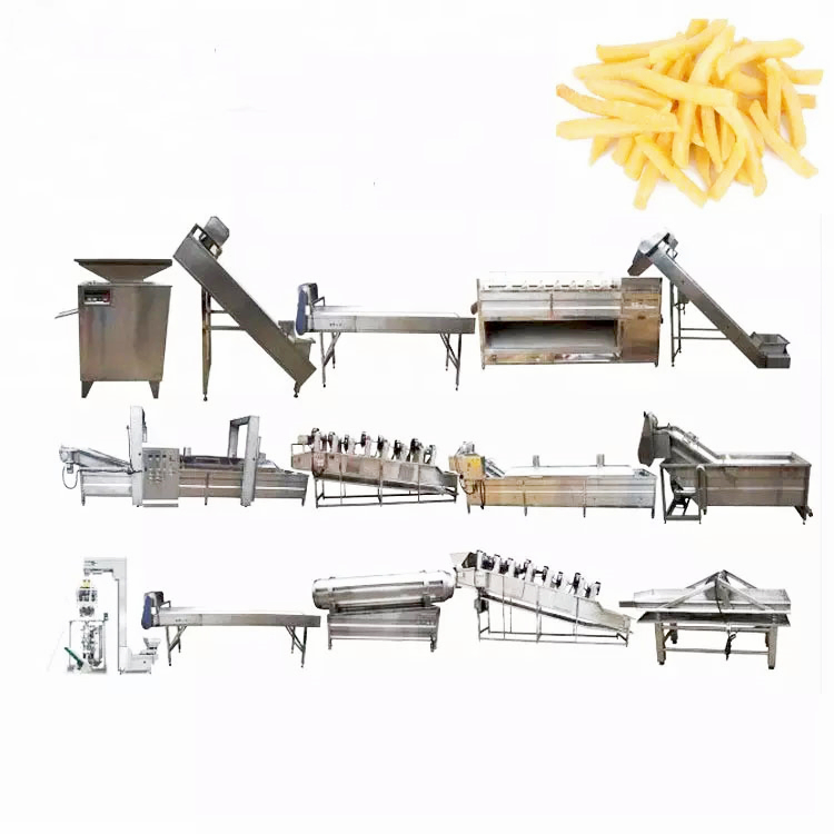 Electronic French Fries Manufacturing Machine Food Industry Potato Chips Deep Fryer Machine
