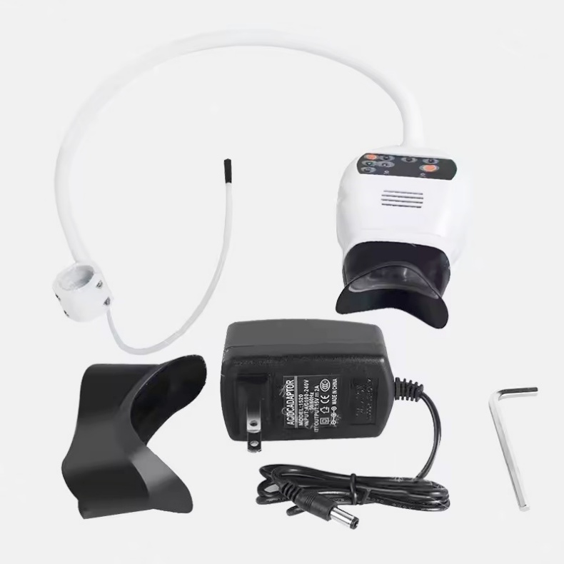 Dental Chair Mounted Teeth Whitening Light 8 LED light Teeth Whitening Machine For Dental Clinic