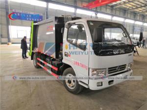 China LHD Dongfeng 120HP 5t Compressed Garbage Truck wholesale