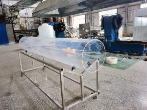 China Transparent Heating Quartz Glass Tube High Transmittance Polished wholesale