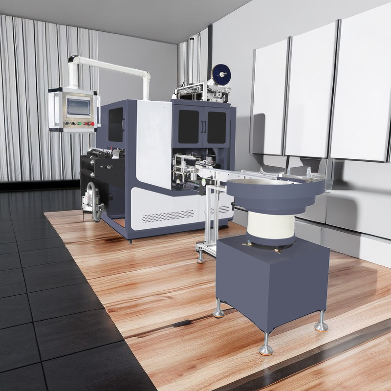 Turret Label Winding Machine Two 2 Air Shafts 4 Four Spindles High Efficiently Online Offline
