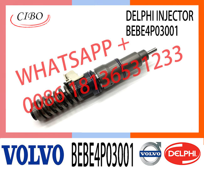 New Diesel Fuel Injector 22435395 BEBE4P03001 BEBE4P02001 for VOL 85020177 22435395 Excavator FH4 EURO6 D13K