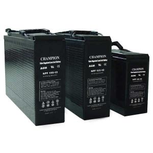 China Champion 12V155AH AGM battery 12V100AH NPF Front Terminal battery 12V55AH NPF Lead Acid Battery wholesale