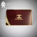 Waterproof Gold Metal Business Cards , Bronze Plating Metallic Gold Card