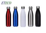 304 Stainless Steel Bicycle Water Bottle , Metal Sports Water Bottle