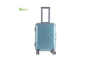 China Aluminum Frame Abs Material Luggage 20 Inch Size Integrated TSA Lock wholesale