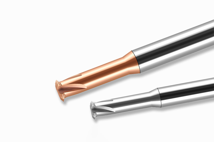 Single-Thread Milling Cutter with 35 Degree Helix Angle for M2, M3, M4, M6 Threads in 0.6um Fine-Grained Tungsten Carbide