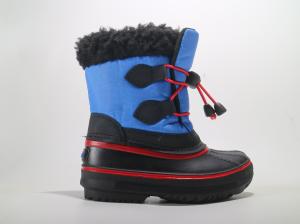 China Black Childrens Snow Boots Lightweight childrens winter boots wholesale