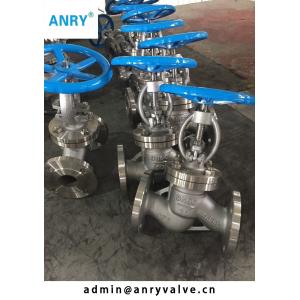 Welding End CS Globe Valve Straght Pattern WCBSS304 SS316 CF8 CF8M Body
