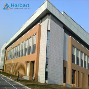 China S355JR Ventilated Aluminium Curtain Wall 50mm 960mm Magnesium Manganese Plate wholesale