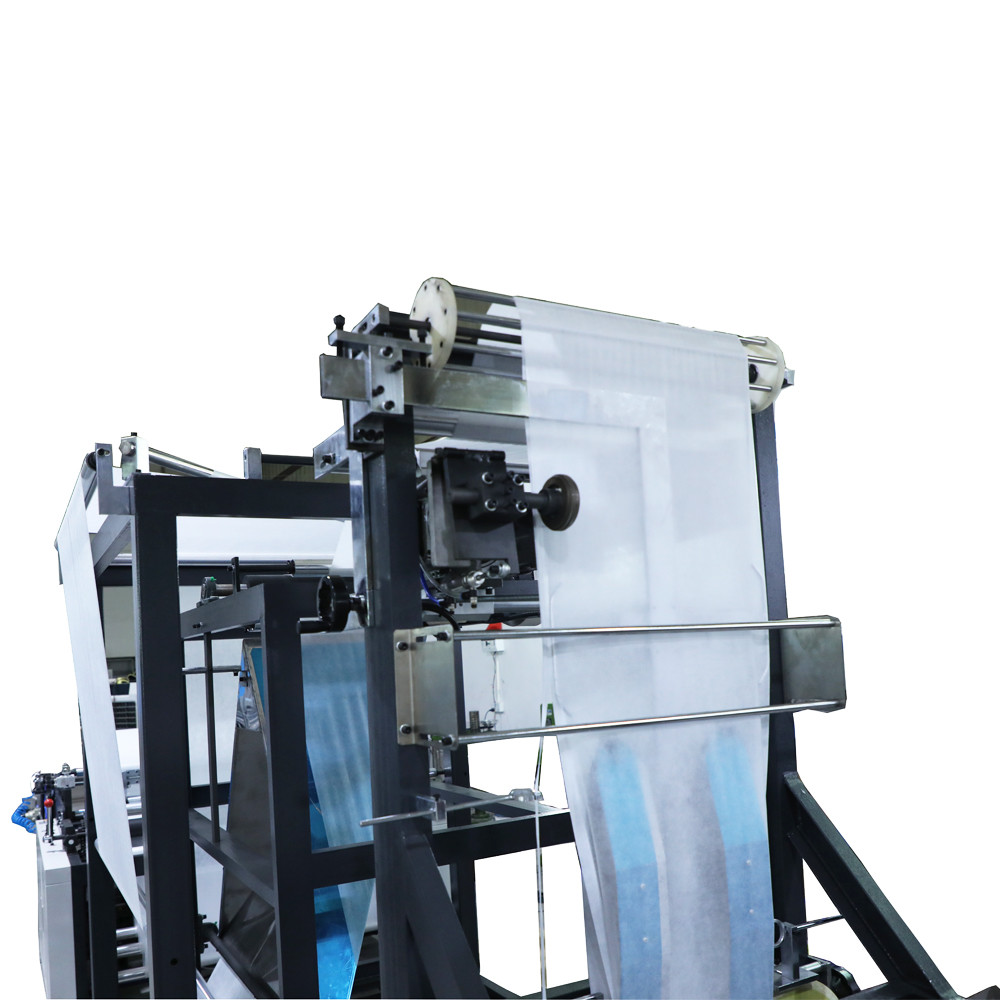 Automatic W Shaped Non Woven Bag Making Machine High Speed