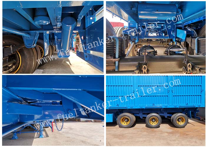 Details of grain trailer