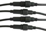 Outdoor 3 Pins 4mm2 Waterproof Power Cable