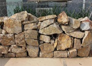 China 100x120mm Galvanized Gabion Mesh Protect Sea Wall wholesale