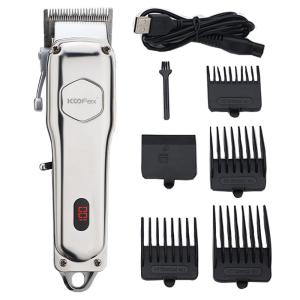 China Automatic Rechargeable Electric Hair Trimmer , FCC 5W Mens Electric Hair Shavers wholesale